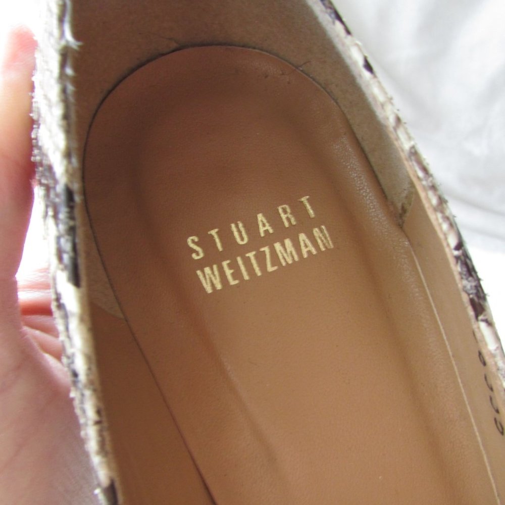 Stuart Weitzman Python Print Pump Heels - Picture 9 of 16